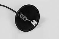 Купить Патрон для ламп со шнуром 1м, 230V E27, черный, LH127
