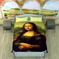 Купить Постельное белье 2,0-спальное  Мона Лиза (репродукция)
