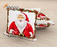 Купить Дед Мороз арт.ТФП5087 v2 (45х45-1шт) фотоподушка (подушка Ализе ТФП)