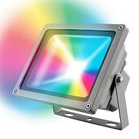 Купить Прожектор светодиодный (07467) Uniel 10W RGB ULF-S01-10W/RGB/RC IP65 110-240В