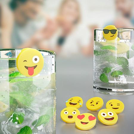 Купить Набор маркеров для стаканов emoji 8 шт.