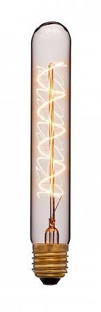 Купить Лампа накаливания E27 60W трубчатая прозрачная 053-884