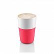 Купить Набор чашек latte 360 мл розовый/белый