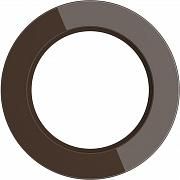 Купить Рамка Werkel Favorit Runda на 1 пост коричневый WL21-Frame-01 4690389141935
