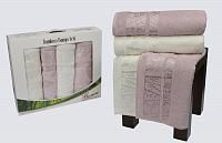 Купить Комплект полотенец бамбук "GONCA" LARA 50x90*2-90x150*2 см 1/4 100% Бамбук