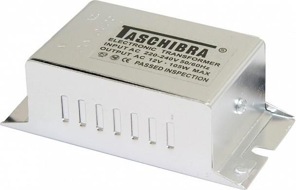Купить Трансформатор электронный понижающий (TASCHIBRA), 230V/12V 105W, TRA25