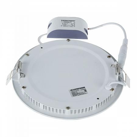 Купить Встраиваемый светодиодный светильник Elektrostandard DLR006 12W 4200K PS/G 4690389084799