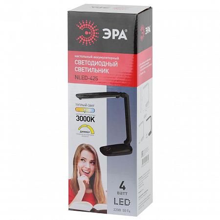Купить Настольная лампа ЭРА NLED-425-4W-BK