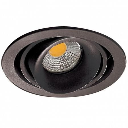Купить Встраиваемый светильник Donolux DL18615/01WW-R Shiny black/Black