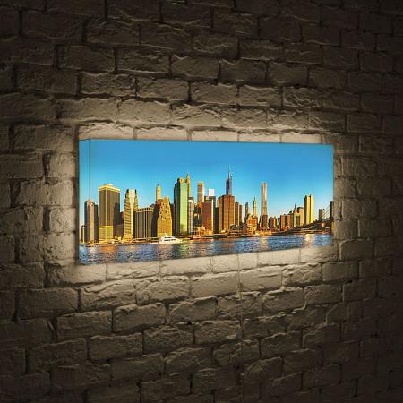 Купить Лайтбокс панорамный NYC 60x180-p004