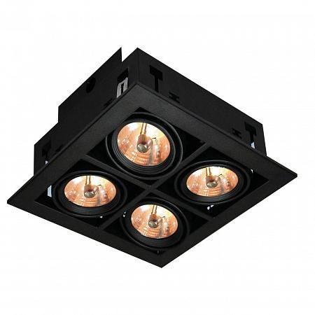 Купить Встраиваемый светильник Arte Lamp Cardani A5930PL-4BK