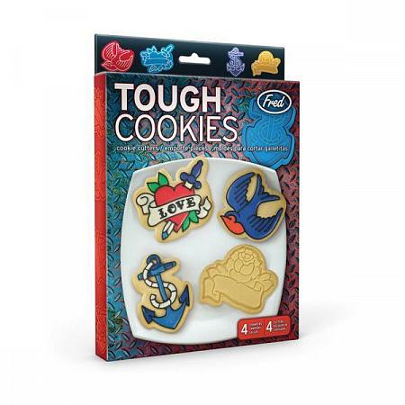 Купить Форма для печенья tough cookies (набор 4 шт.)