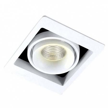 Купить Встраиваемый светильник Donolux DL18615/01WW-SQ White/Black