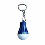Купить Фонарь-брелок светодиодный «Uniel» (UL-00004093) Uniel Standard Mini от батареек 55х30 S-KL023-T Blue