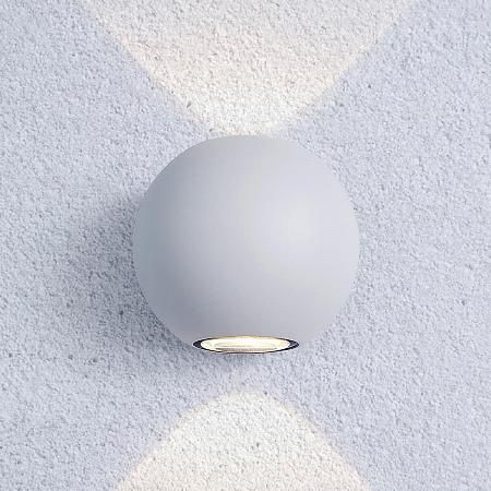 Купить Уличный настенный светодиодный светильник Elektrostandard 1566 Techno LED Diver белый 4690389107467