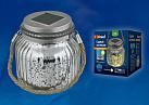 Купить Светильник на солнечных батареях (UL-00003209) Uniel Modern USL-M-211/GN120 Silver Jar