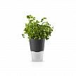 Купить Горшок для растений с естественным поливом herb pot 11 см серый