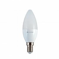Купить Лампа светодиодная E14 6W 2700K свеча матовая LE-CD-6/E14/827 L250