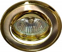 Купить Светильник встраиваемый Feron 301T-MR16 потолочный MR16 G5.3 титан-золото