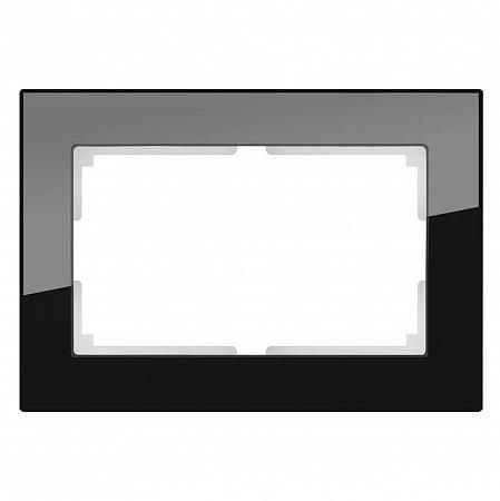 Купить Рамка Werkel Favorit для двойной розетки черный WL01-Frame-01-DBL 4690389117220