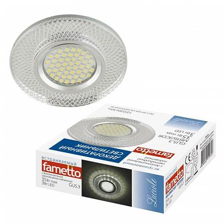 Купить Встраиваемый светильник Fametto Luciole DLS-L153 GU5.3 GLASSY/CLEAR 3D