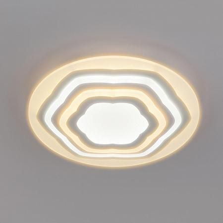 Купить Потолочный светодиодный светильник Eurosvet Siluet 90117/4 белый
