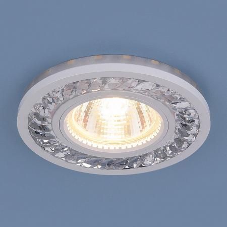 Купить Встраиваемый светильник Elektrostandard 8355 MR16 CL/WH прозрачный/белый 4690389102851