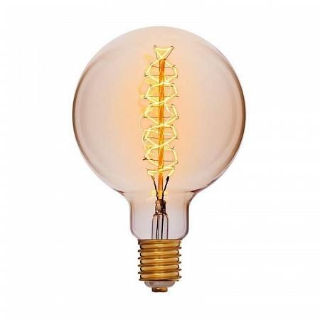 Купить Лампа накаливания E40 95W шар золотой 052-160