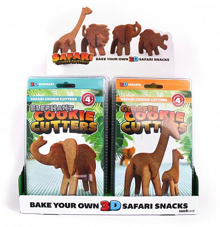 Купить Формы для печенья 3d safari жираф