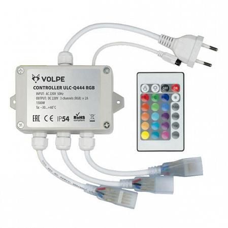 Купить Контроллер для светодиодных RGB лент 220В (UL-00002275) Volpe ULC-Q444 RGB White