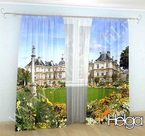 Купить Дворец в Париже арт.ТФА2713 (145х275-2шт) фотошторы (штора Блэкаут ТФА)