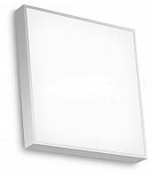 Купить Настенно-потолочный светильник Linea Light BOX 71649 Металл/Стекло (белый) D34x34 W6.5 1x36W GX53