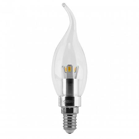 Купить Лампа светодиодная E14 3W 2700K свеча на ветру прозрачная HA104201103
