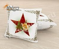 Купить Рождественская звезда арт.ТФП5117 (45х45-1шт) фотоподушка (подушка Габардин ТФП)