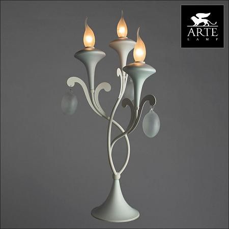 Купить Настольная лампа Arte Lamp Montmartre A3239LT-3WH