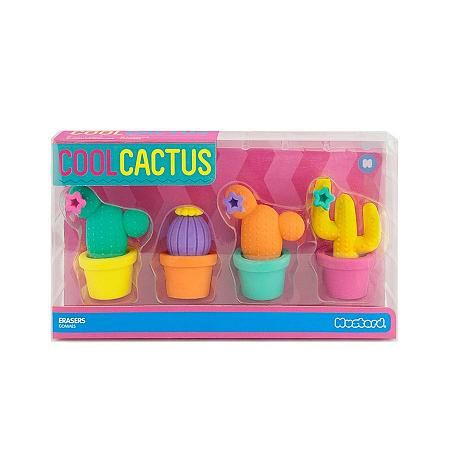 Купить Ластики cool cactus (4 шт)
