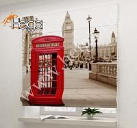 Купить Лондон Телефон арт.ТФР3799 v8 римская фотоштора (Шифон 1v 60x160 ТФР)