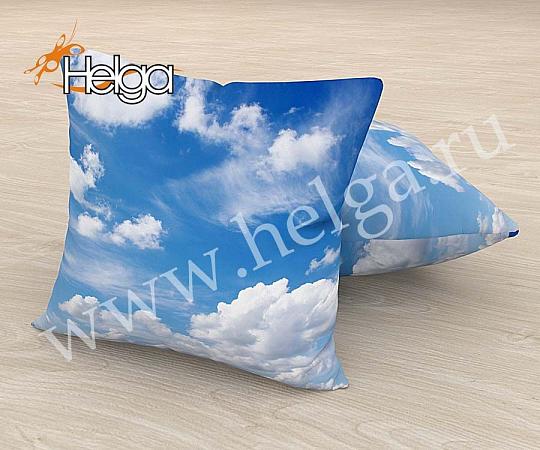 Купить Облака арт.ТФП4863 v2 (45х45-1шт) фотоподушка (подушка Сатен ТФП)