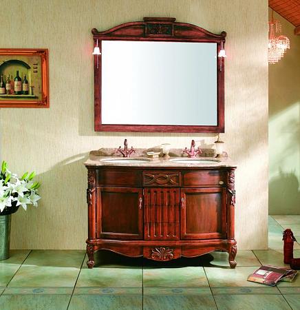 Купить Комплект мебели для ванной Godi GM 10-11 коричневый