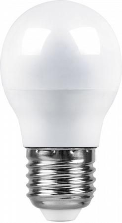Купить Лампа светодиодная Feron LB-95 Шарик E27 7W 6400K