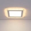 Купить Встраиваемый светодиодный светильник Elektrostandard DLS024 12+6W 4200K 4690389107146