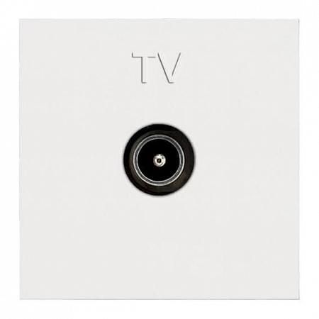 Купить Розетка TV ABB Zenit альпийский белый 2CLA225070N1101