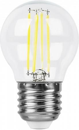 Купить Лампа светодиодная Feron LB-61 Шарик E27 5W 2700K