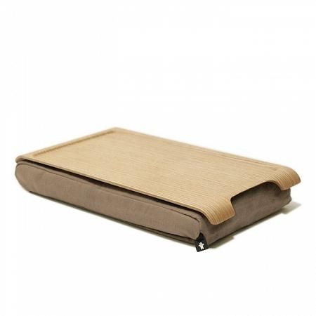 Купить Подставка с деревянным подносом laptray мини дерево/песчаная