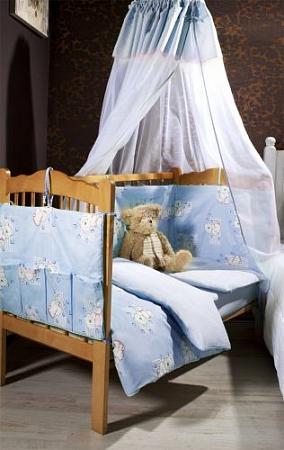 Купить Комплект постельного белья "Dreammy" голубой (115124260-18)