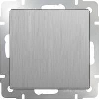 Купить Выключатель Werkel одноклавишный серебряный рифленый WL09-SW-1G 4690389085109