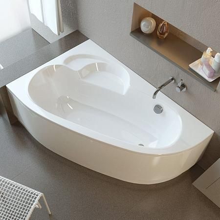 Купить Акриловая ванна Alpen Terra 150 цвет белый. Правая ориентация.