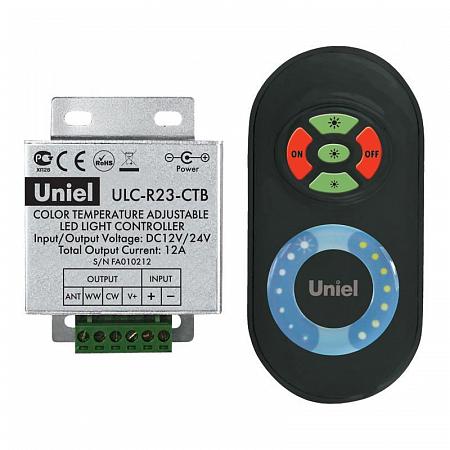 Купить Контроллер для управления мультибелыми светодиодами с пультом ДУ (05950) ULC-R23-CTB Black