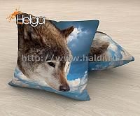 Купить Волк арт.ТФП3705 v2 (45х45-1шт) фотоподушка (подушка Ализе ТФП)