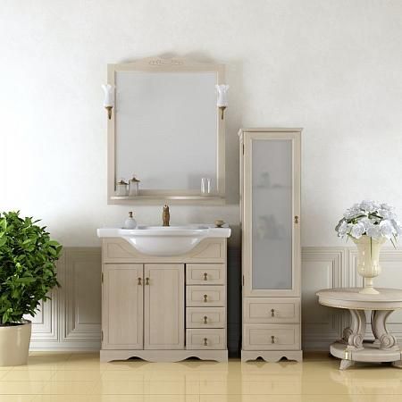 Купить Комплект мебели для ванной Opadiris Клио 80 Белая